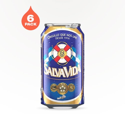 Salva Vida Light Lager 6 Cans (12oz)