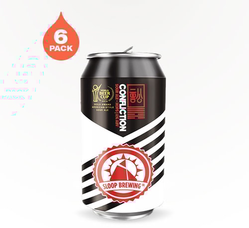 Sloop Brewing Confliction Sour Ale 6 Cans (12oz)
