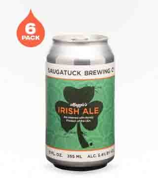 Saugatuck Brewing Maggie's Irish Ale 6 Cans (12oz)