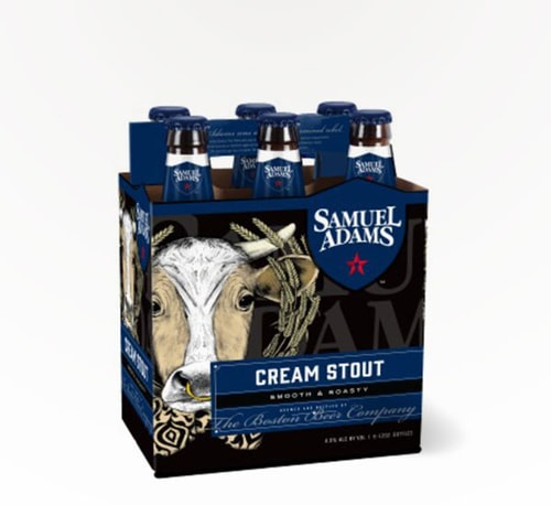 Samuel Adams Cream Stout 6 Bottles 12oz