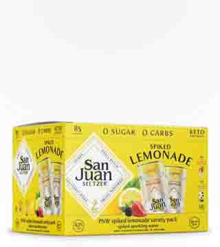 San Juan Seltzer Lemonade 12 Cans 12 oz