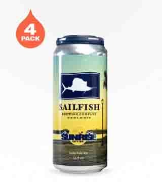 Sailfish Brewing Sunrise City IPA 4 Cans 16 oz