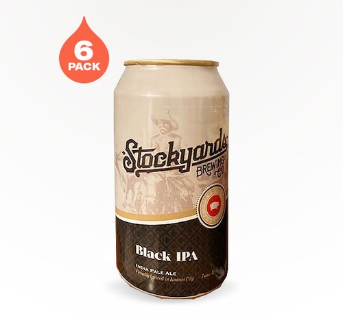 Stockyards Brewing Black IPA 6 Cans (12oz)