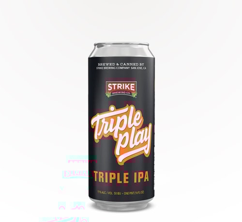 Strike Brewing Triple Play IPA 16oz (Can)