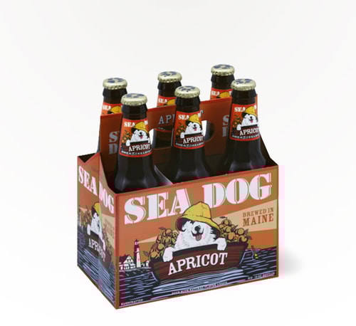 Sea Dog Apricot Wheat Ale Fruit Beer 6 Bottles (12oz)
