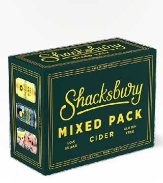Shacksbury Cider Mixed Pack 12 Cans 12 oz