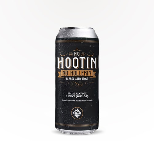 Solace Brewing No Hootin No Hollerin Barrel Aged Stout 16oz Can