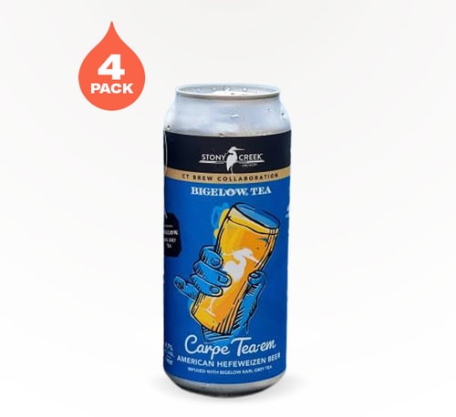 Stony Creek Brewery x Bigelow Tea Carpe Tea-em Hefeweizen 4 Pack (16oz)