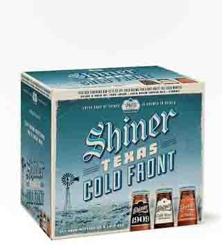 Shiner Texas Cold Front Variety Pack 12 Bottles 12 oz