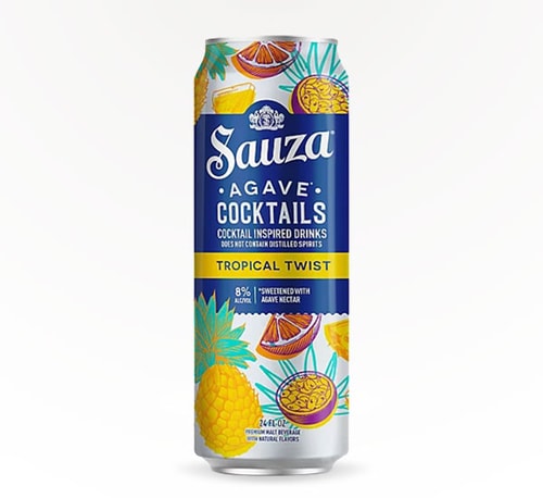 Sauza Agave Cocktails Tropical Twist 24oz (Can)