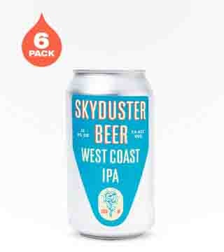 Skyduster Beer West Coast IPA 6 Cans 12oz