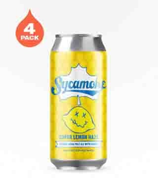 Sycamore Brewing Super Lemon Haze Double IPA 4 Cans 16 oz