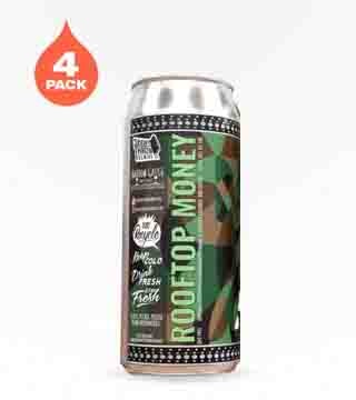Short Throw Brewing Rooftop Money Imperial Stout 4 Cans 16 oz