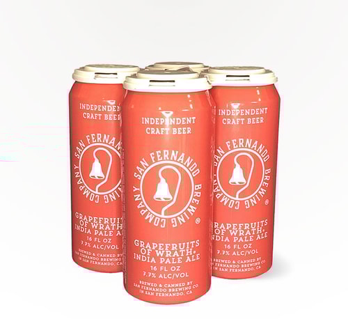 San Fernando Brewing Grapefruits of Wrath IPA 4 Pack (16oz)