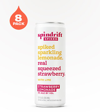 Spindrift Spiked Strawberry Lemonade 8 Cans 12oz