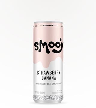 Smooj Strawberry Banana Smoothie Seltzer 12oz (Can)