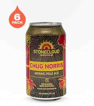 Stonecloud Brewing Chug Norris Mosaic Pale Ale 6 Cans 12oz
