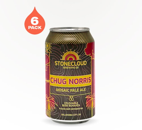 Stonecloud Brewing Chug Norris Mosaic Pale Ale 6 Cans 12oz