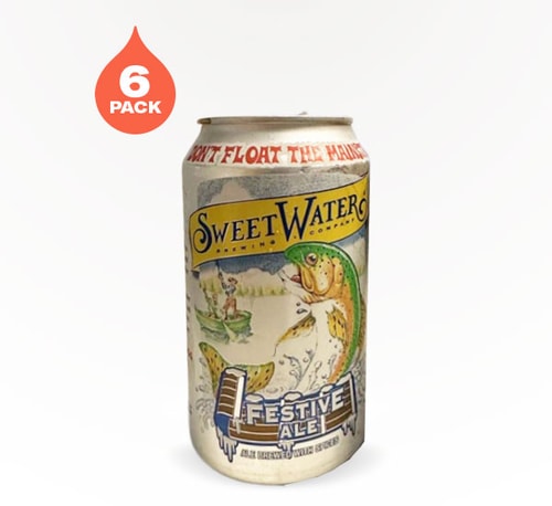 SweetWater Brewing Festive Ale 6 Cans (12oz)