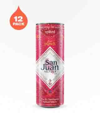 San Juan Seltzer Fruit Punch 12 Cans 12 oz