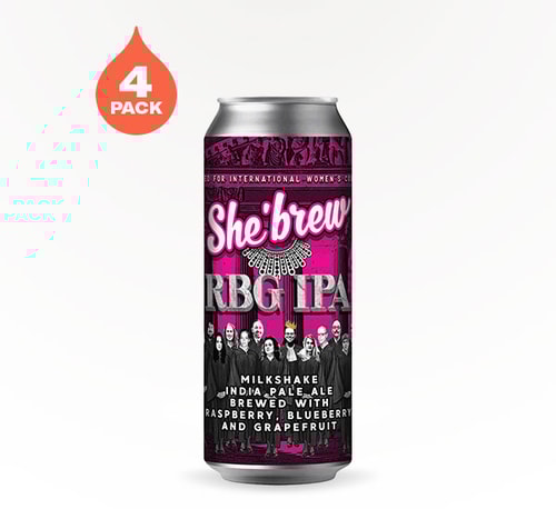 She'Brew RBG IPA 4 Pack (16oz)