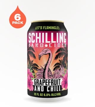 Schilling Hard Cider Grapefruit and Chill 6 Cans (12oz)