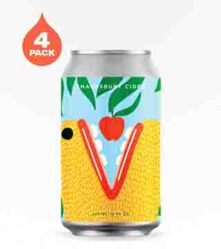 Shacksbury Deer Snacks Cider 4 Cans 12 oz