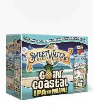SweetWater Brewing Goin' Coastal IPA 12 Cans 12 oz