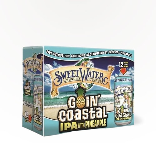 SweetWater Brewing Goin' Coastal IPA 12 Cans (12oz)