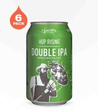 Squatters Hop Rising Double IPA 6pkc Imperial IPA India Pale Ale 6 Cans