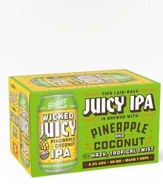 Shiner Wicked Juicy Coconut and Pineapple IPA 6 Cans (12oz)