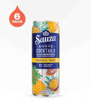 Sauza Agave Cocktails Tropical Twist 6 Cans (12oz)