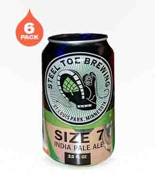 Steel Toe Brewing Size 7 IPA 6 Cans (12oz)