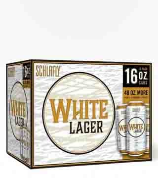 Schlafly Brewery White Lager 12 Cans 16 oz
