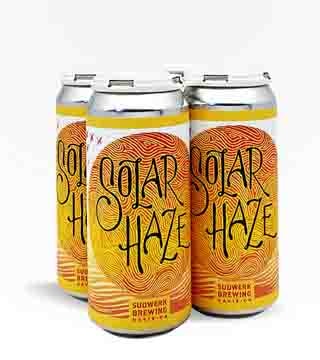 Sudwerk Brewing Solar Haze IPA 4 Cans 16 oz