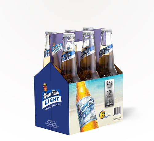 San Miguel Light Lite American Lager 6 Bottles (12oz)