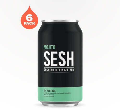 Sesh Cocktail Meets Seltzer Mojito Cocktail Seltzer 6 Cans (12oz)