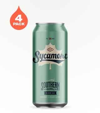 Sycamore Brewing Southern Girl Blonde Ale 4 Cans 16 oz
