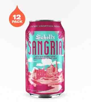 Schell's Sangria Red Citrus Lager 12 Cans 12 oz