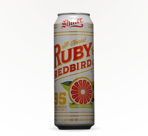 Shiner Ruby Redbird Lager 19.2oz Can