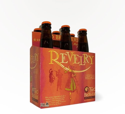 Two Brothers Brewing Revelry Imperial Red Ale 6 Bottles (12oz)