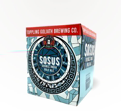 Toppling Goliath Brewing Sosus Double IPA 4 Pack (16oz)
