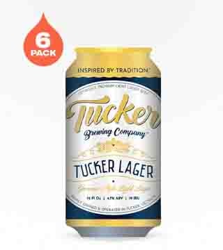 Tucker Brewing Tucker Lager 6 Cans (12oz)