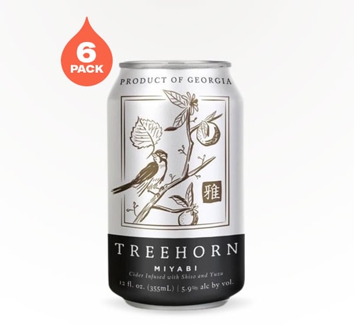 Treehorn Cider Miyabi 6 Cans 12oz