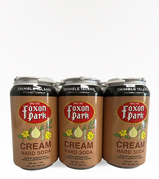 Thimble Island Brewing Foxon Park Cream Hard Soda 6 Cans 12oz