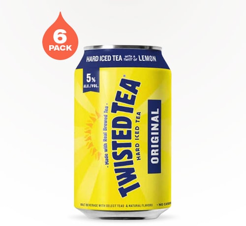 Twisted Tea Hard Iced Tea 6 Cans (12oz)