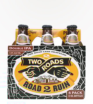 Two Roads Brewing Road 2 Ruin Double IPA 12 Bottles 12 oz