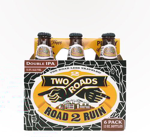 Two Roads Brewing Road 2 Ruin Double IPA 12 Bottles 12oz