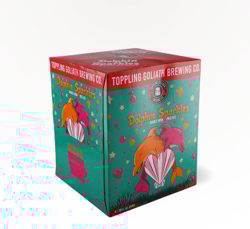 Toppling Goliath Brewing Dolphin Sparkles Double IPA 4 Pack (16oz)