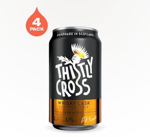 Thistly Cross Cider Whiskey Cask Cider 4 Cans 12oz